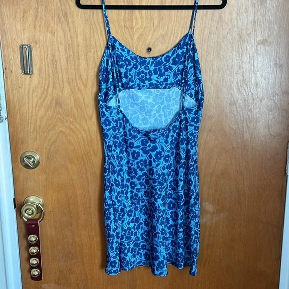 Skatie Vibrant Blue Floral Mini Dress - Picture 4 of 11